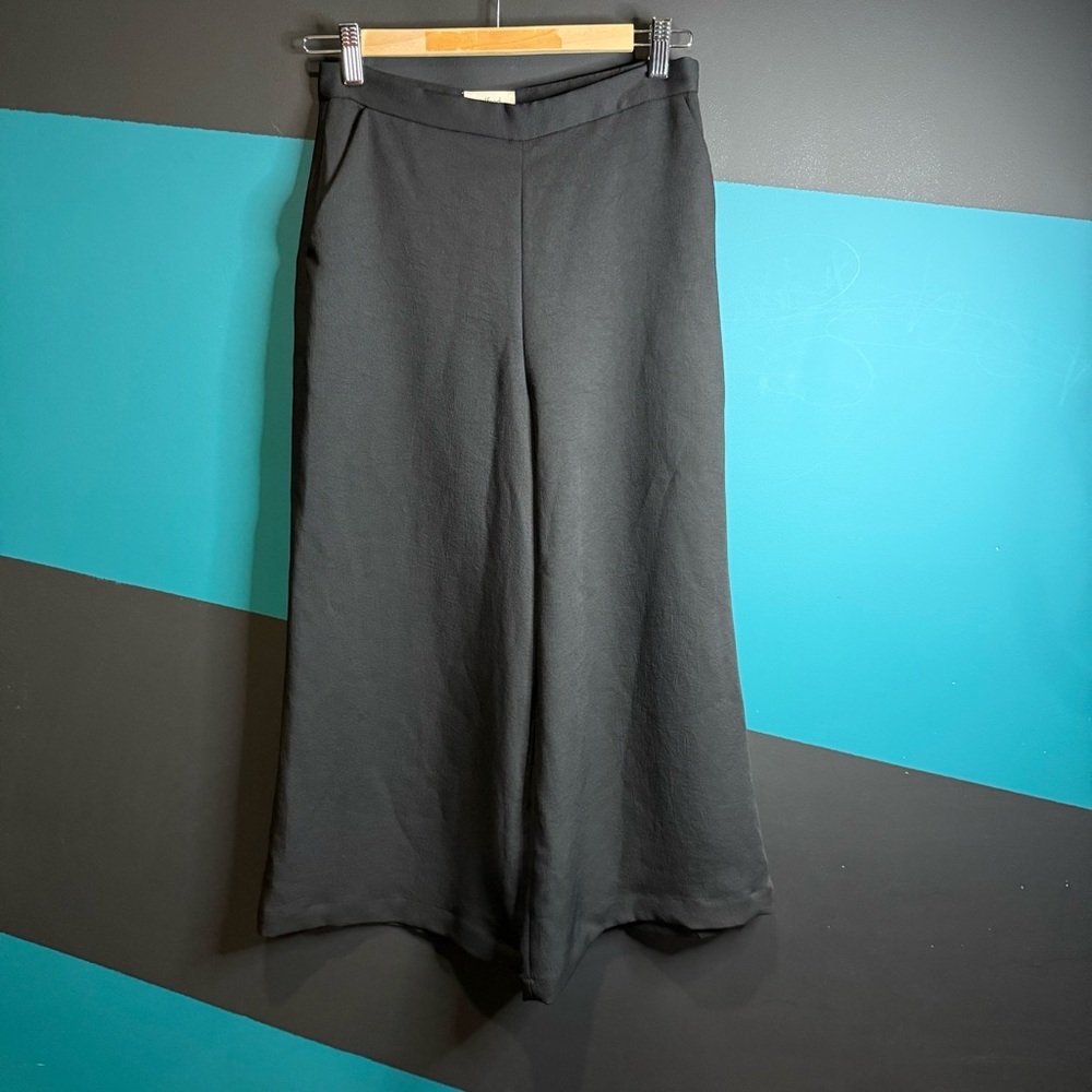 Wilfred Wide Leg Black Pants